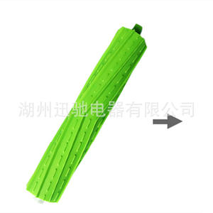 Cepillo principal compatible con Roomba, plástico verde, para piezas de aspiradora I7+ E5 E6, uso doméstico - Product Image 4