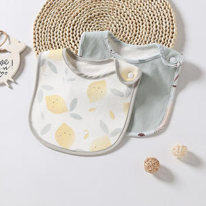 Baberos Impermeables Atibei para Bebé, de Algodón Puro, con Cierre de Botón, Ecológicos, Desechables, Finos para Verano, para Niños y Niñas - Product Image 3