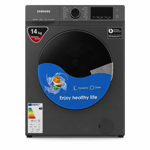 Lavadora de 14 kg, automática, de carga frontal, con frecuencia de lavado a alta temperatura y secado en caliente. - Product Image 1