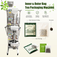 Machine d'emballage automatique de sachets de thé intérieurs et extérieurs avec impression de date pour les feuilles de thé, les herbes et le thé en vrac