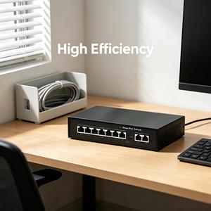 สมาร์ทวอชด็อกอเตอร์เน็ตกิกะบิตเต็มสวิตช์4 8 16 24พอร์ตอุตสาหกรรม1000Mbps ไฟเบอร์65W Ai - Product Image 2