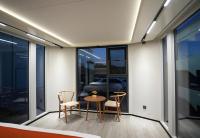 Maison capsule V7 de 35,64 m², maison préfabriquée en kit, 1 chambre, salon, pour maison d'hôtes
