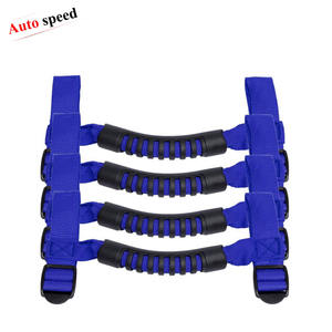 Ensemble de 4 poignées de maintien pour barre anti-roulis pour Jeep <span class=keywords><strong>Wrangler</strong></span> Sports Sahara Freedom Rubicon X <span class=keywords><strong>Unlimited</strong></span>, <span class=keywords><strong>accessoires</strong></span> intérieurs - Product Image 4