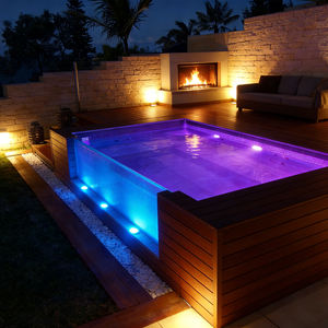 Piscina transparente de 20 pies, piscina para perros, piscina de hielo, piscina, piscinas, conjunto de piscina, piscina con sofá - Product Image 1