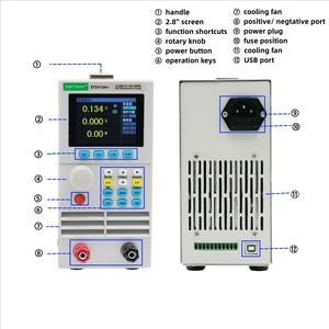 ET5410A + Probador de batería de Banco de carga electrónica CC programable Entrada de un solo canal 0-150V/0-40A - Product Image 4