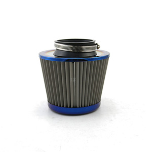 Racing Air <b>Filter</b> 76mm High Flow Mushroom Head For Retrofit Upgrade With Clamp Included - Product Image 3