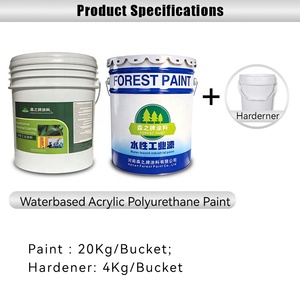 Pintura de Acabado Acrílica de Poliuretano Alifático Resistente a la Abrasión al Agua para Exteriores, Revestimiento para Estructuras de Acero de Hoteles - Product Image 5