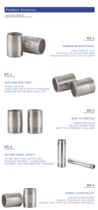 304/316 thép không gỉ đúc ống nam chủ đề phụ kiện đơn/đôi Chiều dài đầu tùy biến nam chủ đề khớp nối - Product Image 2