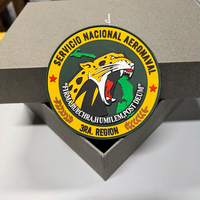 Écusson personnalisé en PVC souple 3D, silicone gaufré, logo pour vêtements, patch transparent en PVC AES, patchs en PVC pour chapeaux