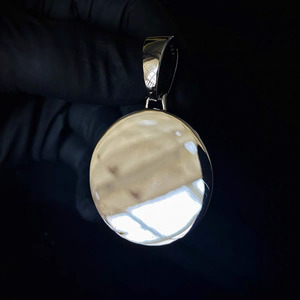 Pendentif <span class=keywords><strong>image</strong></span>/<span class=keywords><strong>image</strong></span> en argent 925 au design personnalisé avec feu gratuit Moissanite diamant pendentifs et breloques à la mode pour colliers - Product Image 2