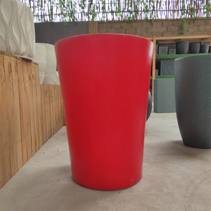 Bán buôn phong cách hiện đại trồng bê tông <span class=keywords><strong>handmade</strong></span> sợi thủy tinh bình và trồng phong cách mới gốm cho ngoài trời - Product Image 2