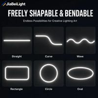 Bande lumineuse néon à angle de vision panoramique à 360 degrés, flexible en silicone RGB RGBW 24V pour éclairage décoratif enveloppant et modélisation