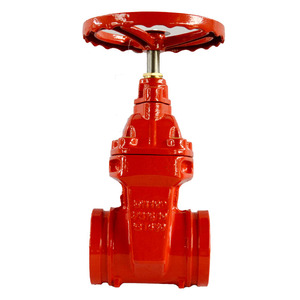 Vannes à opercule à connexion rainurée à tige foncée Z85X-16Q DN50-300 en fonte nodulaire pour la lutte contre l'incendie, l'alimentation en eau et le drainage - Product Image 2