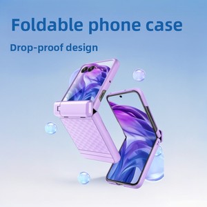 Suitable <b>for</b> Motorola Razr 60 Ultra: a full-coverage, drop-resistant, and foldable <b>phone</b> <b>case</b> with a <b>stand</b> - Product Image 3