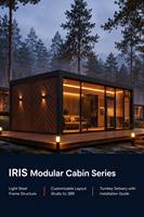 Rumah Modular Baja Mewah Dua Lantai, Perakitan di Lokasi, Atap Datar/Miring Kustom, Penyimpanan Energi, Siap Huni, Sesuai Standar CE