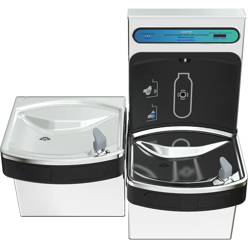 Factory Wholesale Commercial Wall Mounted Water Dispenser Water Bottle Filling Station Water Purifier Drinking Fountain