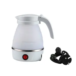 Wholesale china supplier portable silicone kettle mini electric tea kettle silicone electric kettles