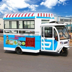 Chariot alimentaire électrique lumineux à LED, design accrocheur, avec corps en acier inoxydable, idéal pour les événements nocturnes, les services <span class=keywords><strong>de</strong></span> restauration en cave à vin et la vente mobile <span class=keywords><strong>de</strong></span> crème glacée - Product Image 6