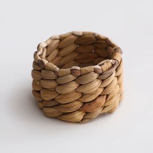 Factory Direct Supply Bamboo-Made Napkin Ring Chinese Style 3cm Width for Western Restaurant Use OPP Bag Packaging - Product Image 3