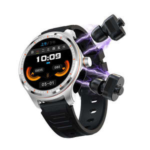 LC19 Smart Watch Earphone TWS Headset Waterproof IP67 Heart Rate Sleep Monitor BT Music Player Calories Compass <b>Wireless</b> Earbuds - Product Image 1