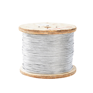 Nguồn Nhà Sản Xuất Mạ Kẽm Tời Sắt 3/8 Điện Mạ Kẽm Dây Sợi Dây Thừng Cho Dây Kéo Dây Thép Dây - Product Image 1