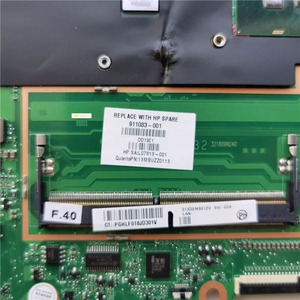 Trong kho Mainboard cho HP Spectre X360 chuyển đổi 15t-bl000 15-bl I7-7500U sr2zv 940MX 2GB GDDR5 máy tính xách tay bo mạch chủ 911083-601 - Product Image 3