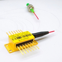 DWDM 14PIN Papillon DFB Diode Laser 1550nm Thermistance intégrée TEC Fibre à maintien de polarisation