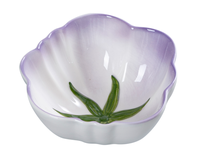 Service de vaisselle en porcelaine de style européen JIUWANG avec motif de tomates, compatible lave-vaisselle, forme irrégulière - Cadeau d'affaires