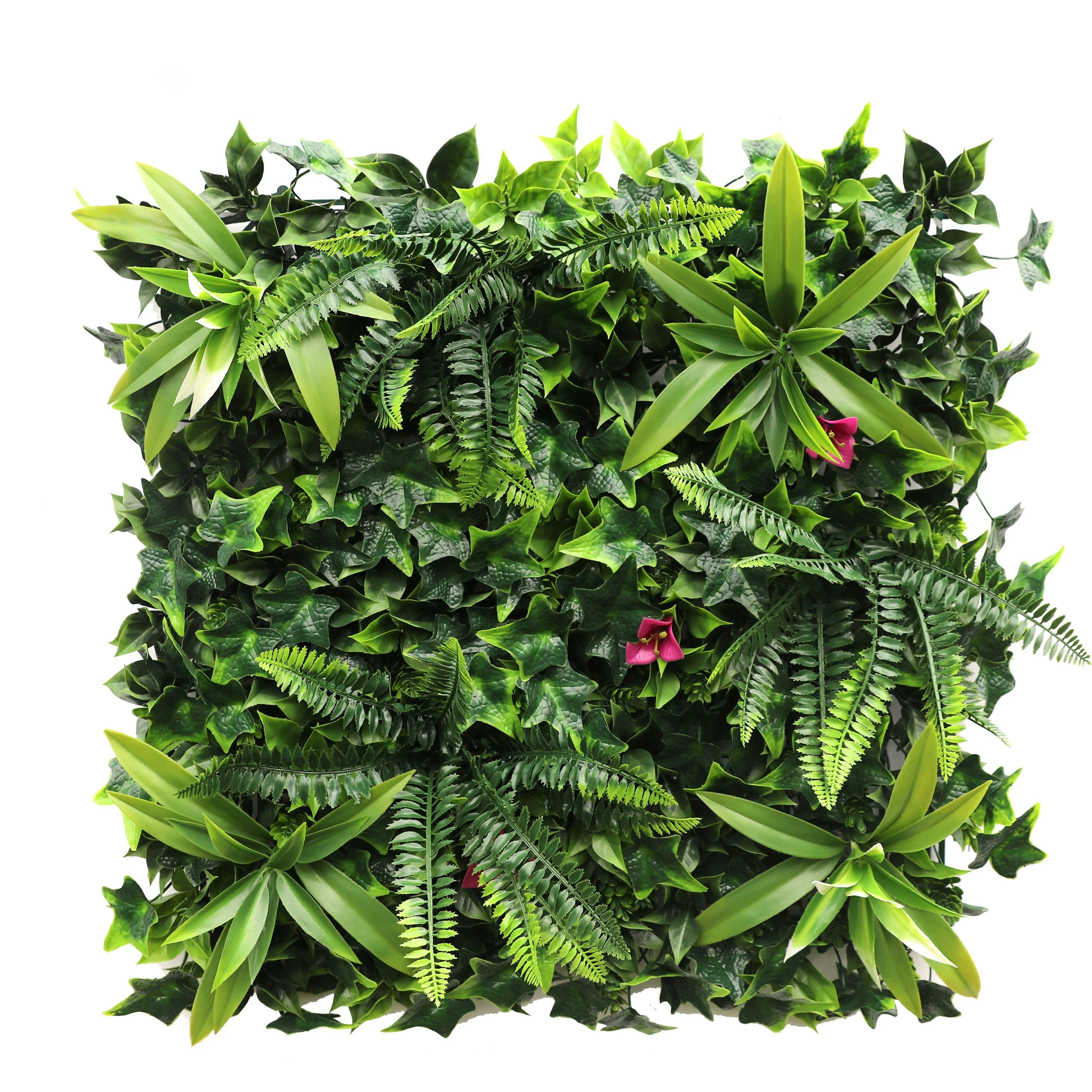 Guaranteed quality unique lush forest 100cm x 100cm decorated flower artificial plant grid