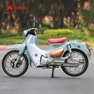Kamax Cub Pro Motor 125cc, skuter mobilitas pengapian CDI 4 tak pengiriman bensin 125cc