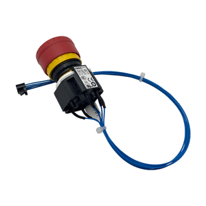 1 Pieza Nueva A05B-2255-D001 para <span class=keywords><strong>Robot</strong></span> <span class=keywords><strong>FANUC</strong></span> A05B-2255/A05B-2256, Botón de Parada de Emergencia para Panel de Enseñanza con Cable y Conector, en Stock - Product Image 1