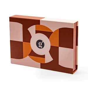 Custom Logo Luxury UV Printed Cardboard Packaging Magnetic Lid Closure Rigid Gift <b>Boxes</b> - Product Image 1