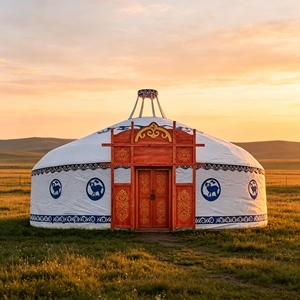 Nouvelle arrivée : <span class=keywords><strong>yourte</strong></span> mongole toutes saisons, tente 4 saisons à forte durabilité, vente de yourtes mongoles pour hébergement en plein air - Product Image 1
