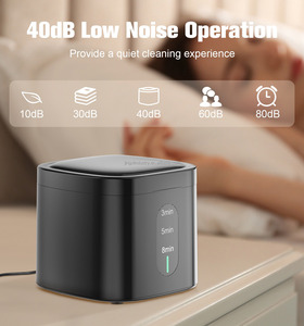 Medical-Grade IPX6 Waterproof <b>Ultrasonic</b> <b>Cleaner</b> Dual 50kHz UVC Stainless Steel for Hygienic Sanitization Oral Devices (150ml - Product Image 4