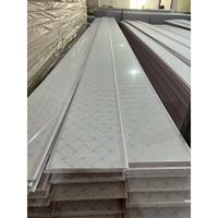 Panel de PVC Decorativo 3D Moderno de Alta Calidad para Interiores, Lámina de Techo de PVC, Panel de Plástico Laminado de PVC