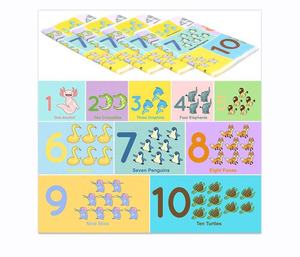 Personalizado barato pegajosa del medio ambiente desechables número educativos manteles para Gallina suave - Product Image 2