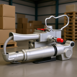 Herramienta Neumática Portátil para Flejado, Máquina Selladora de Bandas de PET de 16-19 mm para Embalaje Logístico - Product Image 2