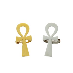 2026 Women's Stainless Steel 18k Gold Plated Life Key <b>Open</b> <b>Ring</b>-simple and Fashionable Daily Gift Jewelry - Product Image 6