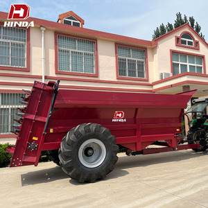 Épandeur de fumier solide à double essieu 6m³ – Machine robuste pour l'épandage de fumier de bétail et de compost – Matériel agricole pour ferme laitière - Product Image 5
