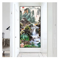 Peinture de diamant à faire soi-même, paysage, décoration de maison, diamant, 5D, vente en gros,