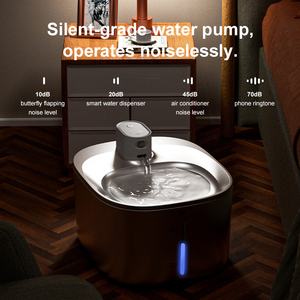 Cute Smart Wireless Automatic Eco-Friendly Luxurious Water Charge <b>Battery</b> Stainless Steel Sensor 4L Capacity LCD - Product Image 5