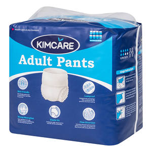 حفاضات للكبار عالية الجودة بعلامة تجارية خاصة، للجنسين، مصنوعة من قماش غير منسوج، ذات امتصاص عالٍ، مع نظام منع التسرب ثلاثي الأبعاد 360 درجة - Product Image 2