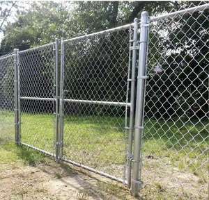 Rollo de 100 <span class=keywords><strong>Metros</strong></span> de Malla de Alambre Galvanizado por Inmersión en Caliente, Recubierto de PVC, para Cercas de Eslabones de Cadena, <span class=keywords><strong>6</strong></span> Pies, Color Negro, Venta al por Mayor - Product Image 3