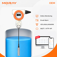 Système de surveillance du carburant Moray ME6001W 4G NB-IoT MQTT Email Alarm, capteur de niveau d'huile submersible, transmetteur de niveau sans fil