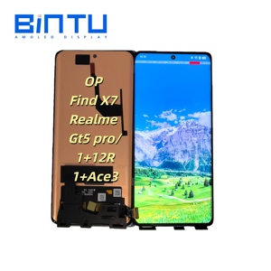 Bintu หน้าจอแสดงผล OLED แบบสัมผัสสำหรับ Op ค้นหา X7 realme Gt5 Pro 1 + 12R 1 + อะไหล่ชุดประกอบดิจิไทเซอร์กระจก Ace3 - Product Image 1