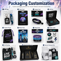 Paquete de Regalo Personalizado para Campañas Musicales con Batería Externa, Taza, Paraguas, Cuaderno y Llavero para Eventos de Promoción de Marca