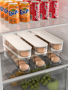 صندوق الثلاجة لحفظ البيض جهاز تنظيم وتوزيع البيض بطبقة مزدوجة - Product Image 6