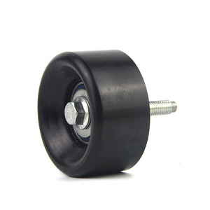 Idler <b>Pulley</b> 75mm Diameter 20mm Bore Rubber For Ford Transit MK6 2000-2006 - Product Image 1