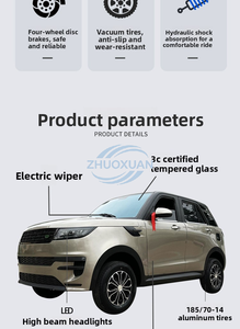 รถยนต์ไฟฟ้าขนาดเล็ก 4 ล้อ 5 ที่นั่ง รุ่นขายดี สำหรับผู้ใหญ่ ผลิตในจีน - Product Image 6