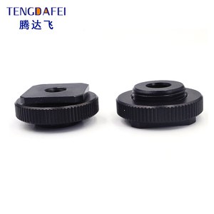 Tùy chỉnh nhiếp ảnh Speedlight Microphone Phụ Kiện máy ảnh Hot Giày núi Adapter 1/4 "3/8" 5/8 "inch cho <span class=keywords><strong>Canon</strong></span> kỹ thuật số cam - Product Image 4